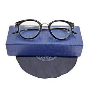 LM CHROME HEARTS Daty Glasses Eyeglass Frames Jack on BK Sterling Silver Black